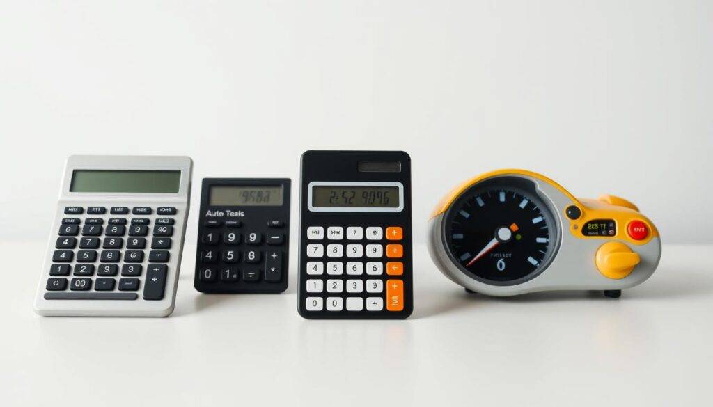 mortgage calculator, personal loan calculator, auto loan calculator